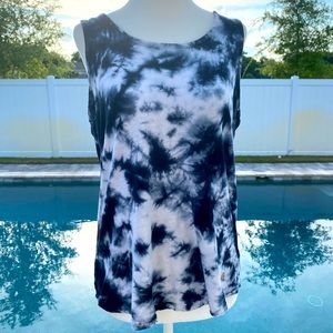 🔥Micheal Kors like NEW tie dye tank top shirt